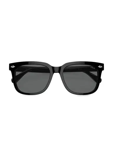 Polo Ralph Lauren Men's 55MM Square Sunglasses | Thumbnail 6