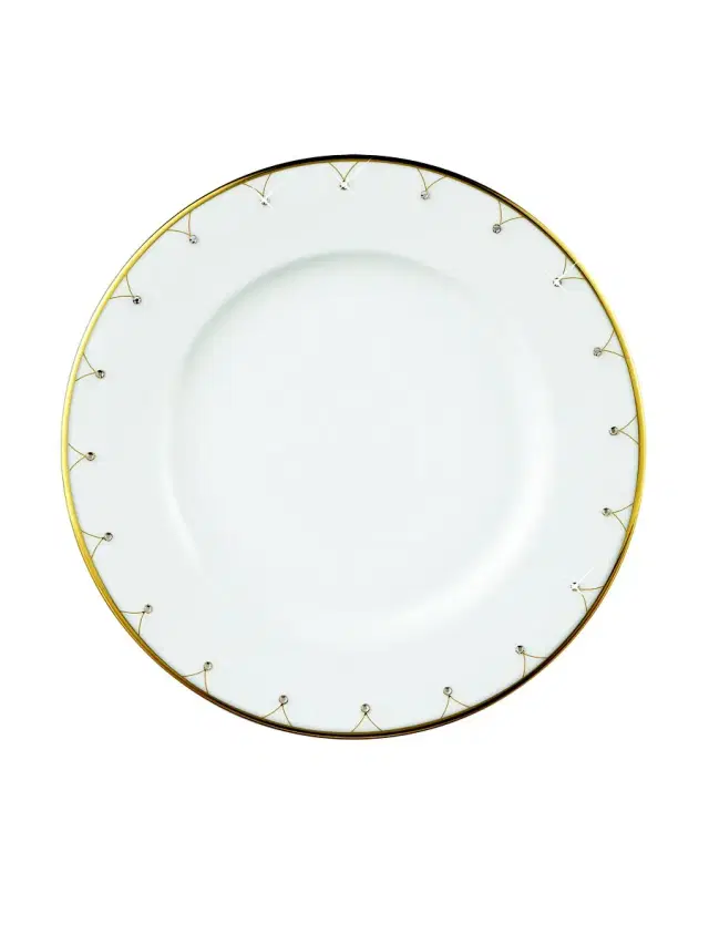 Princess Bread & Butter Plate - Gold