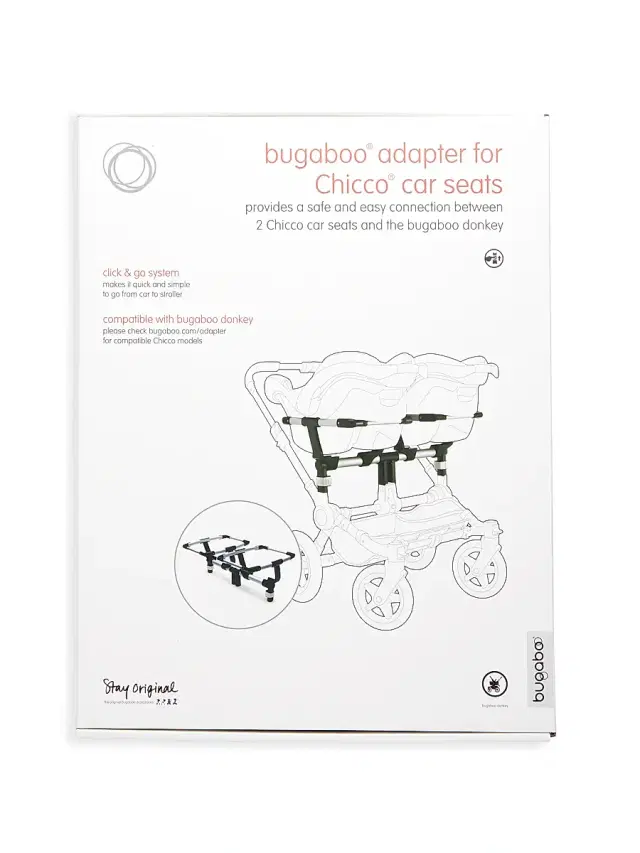 Bugaboo Donkey Maxi-Cosi Twin Car Seat Adapter - Black