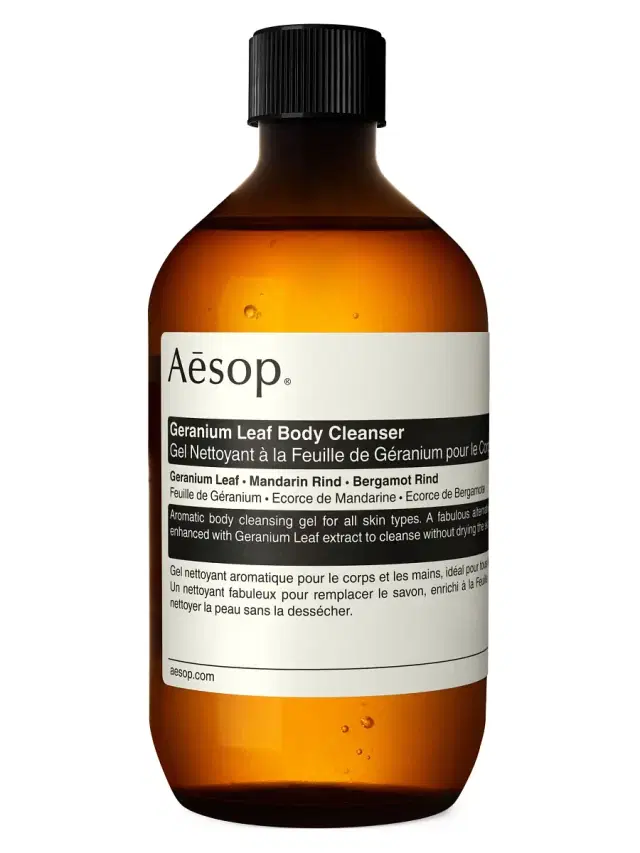 Women's Geranium Leaf Body Screw Cap Cleanser