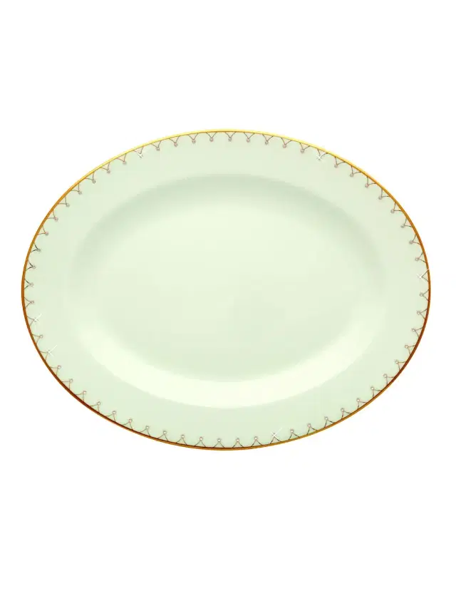 Princess Oval Platter - Gold