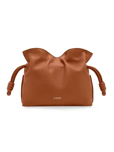 Loewe Women's Flamenco Mini Leather Clutch | Thumbnail 1 Loewe Women's Flamenco Mini Leather Clutch | Thumbnail 1
