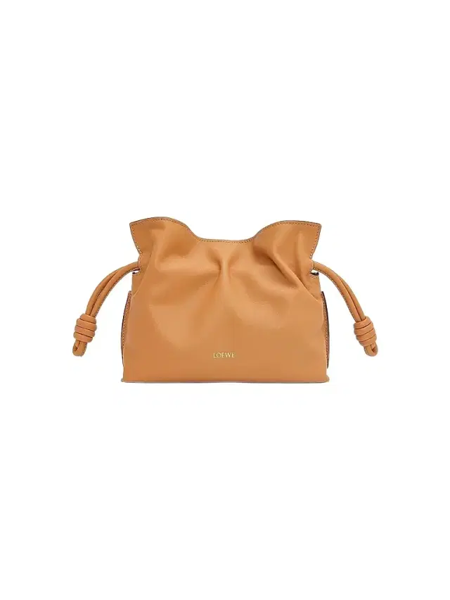 LOEWE Women's Flamenco Mini Leather Clutch - Squirrel