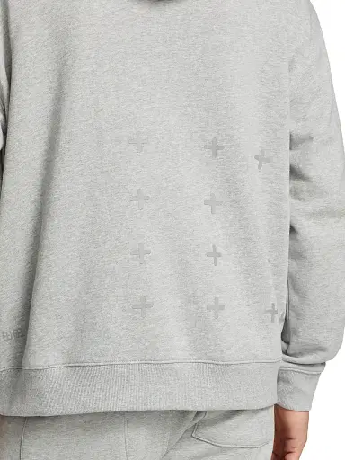 Ksubi Men's 4 x 4 Kross Biggie Oversized Cotton Hoodie - Grey - Size XXL | Thumbnail 6 Ksubi Men's 4 x 4 Kross Biggie Oversized Cotton Hoodie - Grey - Size XXL | Thumbnail 6