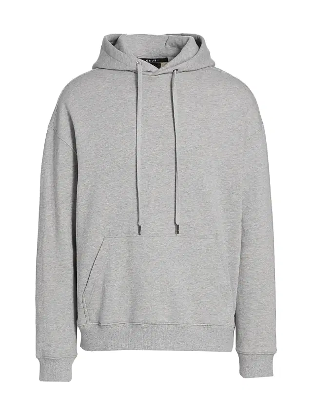 Men's 4 x 4 Kross Biggie Oversized Cotton Hoodie - Grey