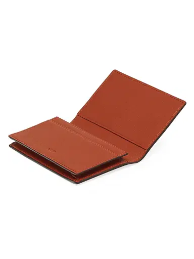 MCM Men's Diamond Leather Card Holder | Thumbnail 2