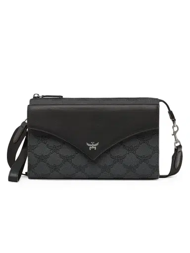 MCM Men's Himmel Flat Pouch - Dark Grey | Thumbnail 4 MCM Men's Himmel Flat Pouch - Dark Grey | Thumbnail 4