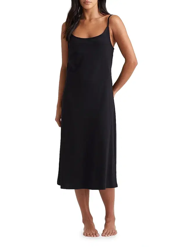 Women's Juliette Modal Nightie - Black
