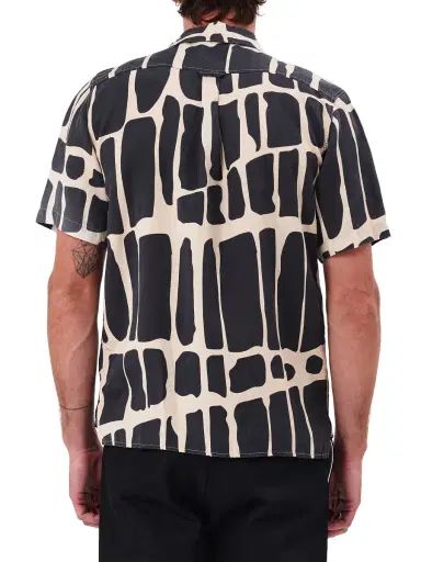 Neuw Denim Men's Curtis Short-Sleeve Shirt - Black | Thumbnail 3 Neuw Denim Men's Curtis Short-Sleeve Shirt - Black | Thumbnail 3