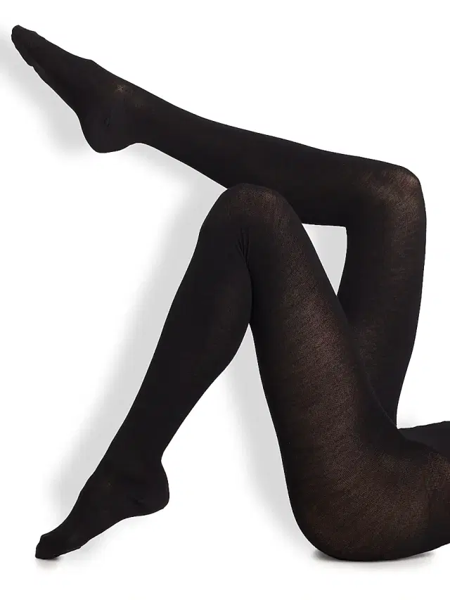 Women's Merino Tights - Black