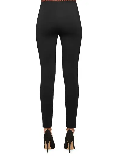 Wolford Women's Jo Faux Leather Leggings - Black | Thumbnail 4