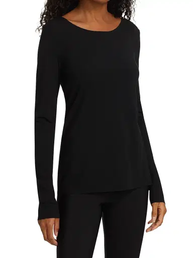 Wolford Women's Aurora Pure Long-Sleeve Top | Thumbnail 3