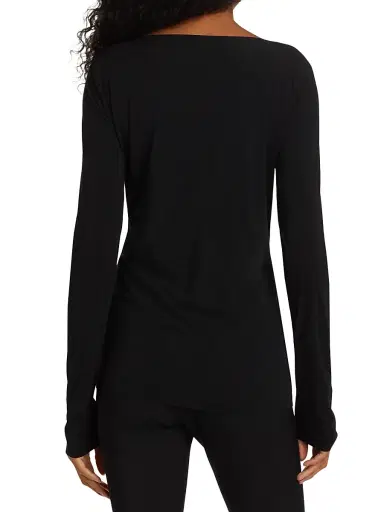 Wolford Women's Aurora Pure Long-Sleeve Top | Thumbnail 4