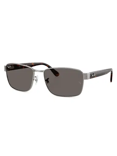 Ray-Ban Men's RB3750 62MM Square Sunglasses - Tortoise Gunmetal | Thumbnail 1 Ray-Ban Men's RB3750 62MM Square Sunglasses - Tortoise Gunmetal | Thumbnail 1