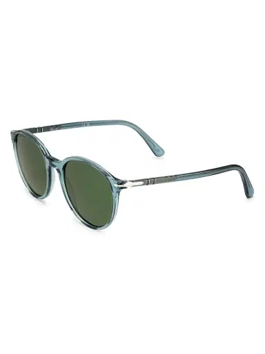 PERSOL Men's 56MM Round Sunglasses | Thumbnail 1 PERSOL Men's 56MM Round Sunglasses | Thumbnail 1