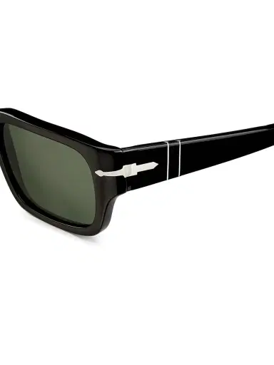 PERSOL Men's Adrien 58MM Rectangular Sunglasses - Black Dark Grey | Thumbnail 3 PERSOL Men's Adrien 58MM Rectangular Sunglasses - Black Dark Grey | Thumbnail 3
