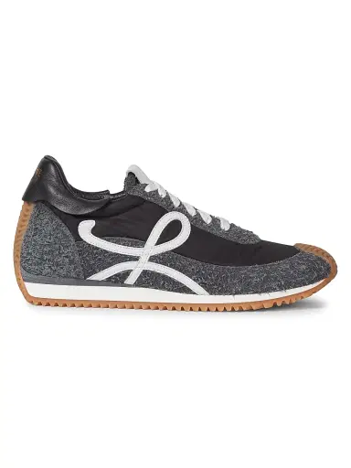 LOEWE Men's Flow Runner Sneakers - Charcoal | Thumbnail 1 LOEWE Men's Flow Runner Sneakers - Charcoal | Thumbnail 1