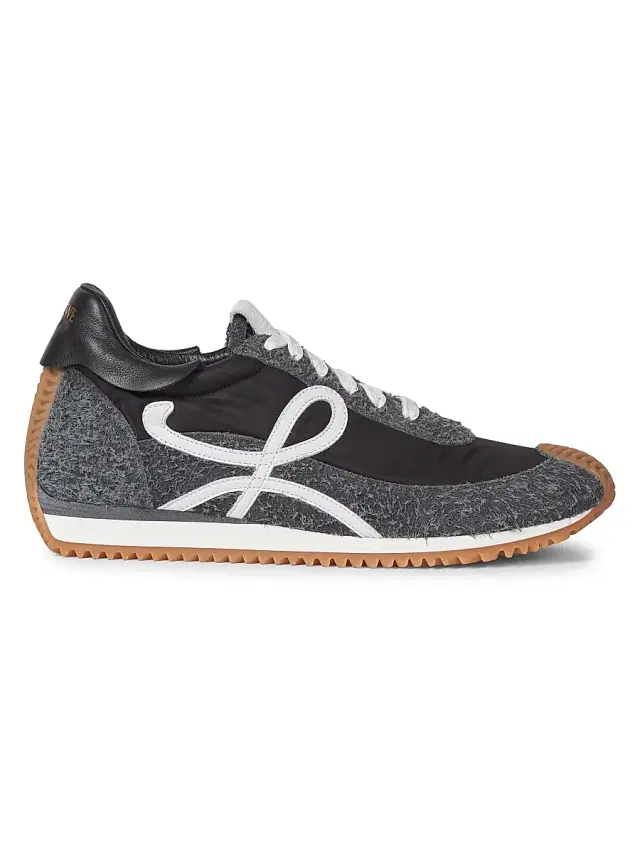 Men's Flow Runner Sneakers - Charcoal Men's Flow Runner Sneakers - Charcoal