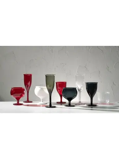 Nude Glass Omnia Bey 4-Piece Cognac Glass Set - Opal White | Thumbnail 4 Nude Glass Omnia Bey 4-Piece Cognac Glass Set - Opal White | Thumbnail 4