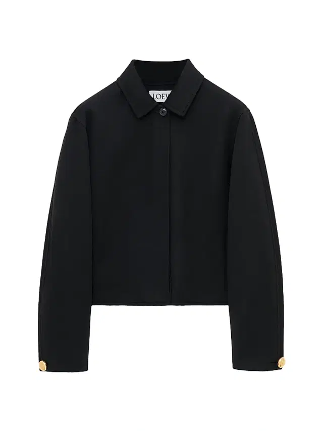 Women's Pebble Wool-Cashmere Jacket - Black
