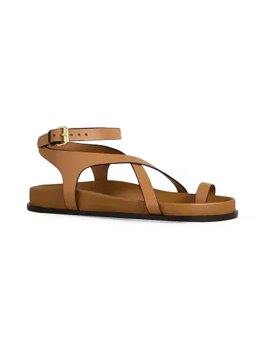 A Emery Women's Jalen Slim Leather Sandals | Thumbnail 2