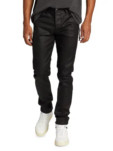 Ksubi Men's Dr3amstate D-Chitch Wax Slim Jeans - Black - Size 40 | Thumbnail 3