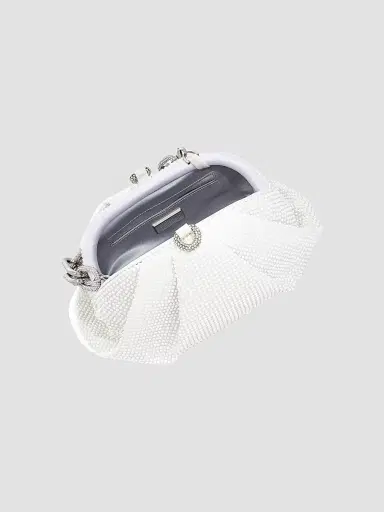 Judith Leiber Couture Women's Gemma Crystal & Imitation Pearl Clutch | Thumbnail 2