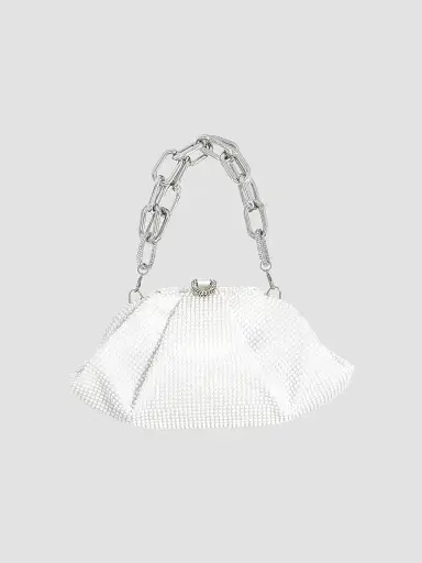 Judith Leiber Couture Women's Gemma Crystal & Imitation Pearl Clutch | Thumbnail 3