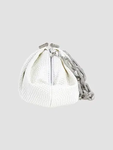 Judith Leiber Couture Women's Gemma Crystal & Imitation Pearl Clutch | Thumbnail 5