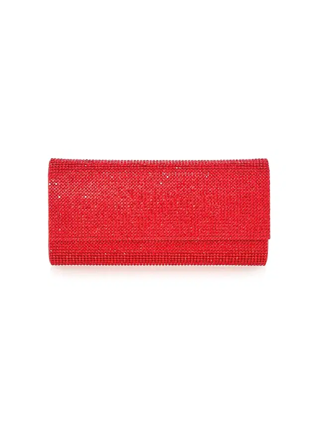 Judith Leiber Couture Women's Perry Crystal-Embellished Clutch-On-Chain - Light Sapphire