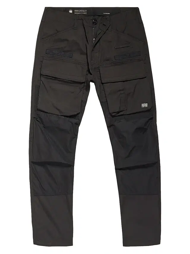 G-Star Men's  3D Regular-Fit Tapered Cargo Pants - Black