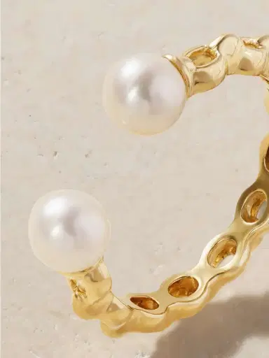 Mizuki Sea Of Beauty 14-karat Gold Pearl Ring | Thumbnail 4