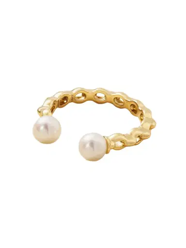 Mizuki Sea Of Beauty 14-karat Gold Pearl Ring | Thumbnail 1