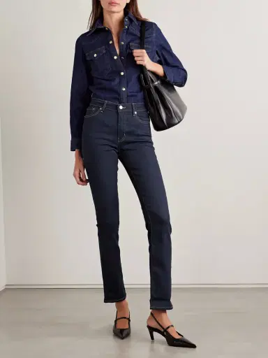 Frame Le High High-rise Slim-leg Jeans | Thumbnail 2 Frame Le High High-rise Slim-leg Jeans | Thumbnail 2