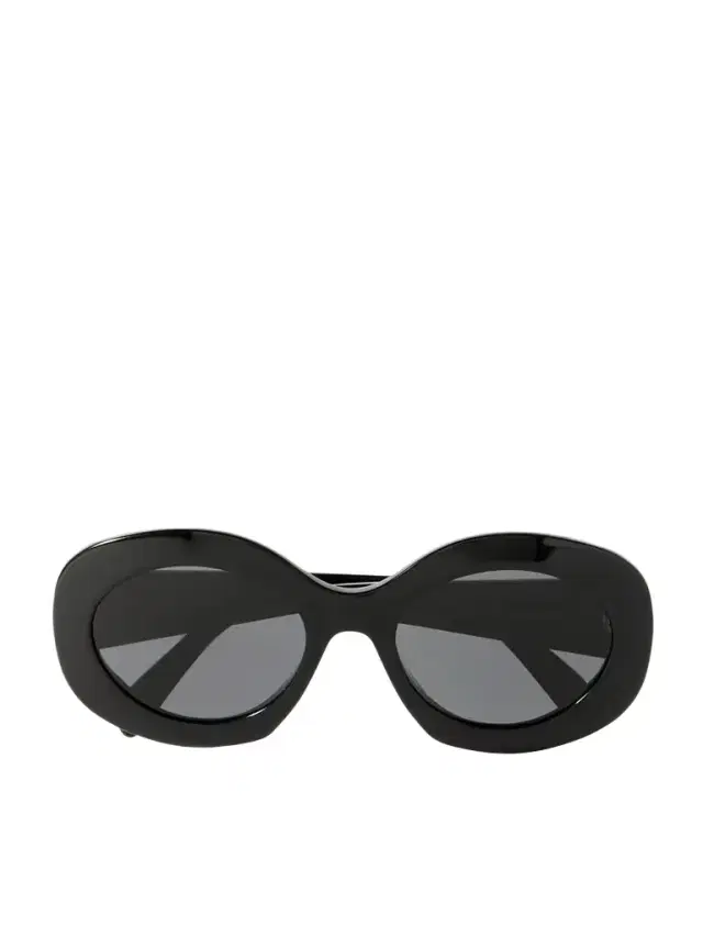 CELINE Eyewear Triomphe Oversized Round-frame Acetate Sunglasses