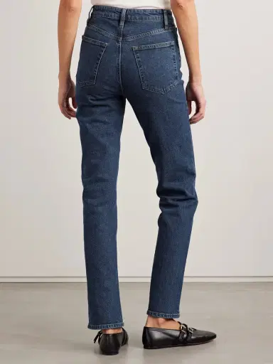 Frame The Ruler High-rise Slim-leg Jeans | Thumbnail 4