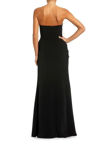 Mac Duggal Women's Two-Tone Draped Trumpet Gown | Thumbnail 2 Mac Duggal Women's Two-Tone Draped Trumpet Gown | Thumbnail 2