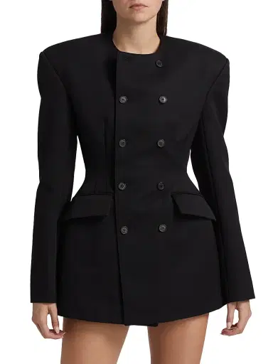 Wardrobe.NYC Women's RHW Double-Breasted Blazer Minidress | Thumbnail 3 Wardrobe.NYC Women's RHW Double-Breasted Blazer Minidress | Thumbnail 3