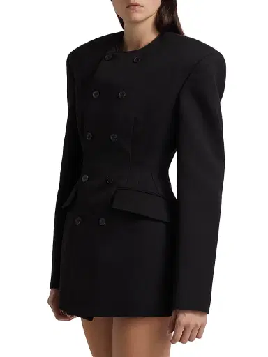 Wardrobe.NYC Women's RHW Double-Breasted Blazer Minidress | Thumbnail 4 Wardrobe.NYC Women's RHW Double-Breasted Blazer Minidress | Thumbnail 4