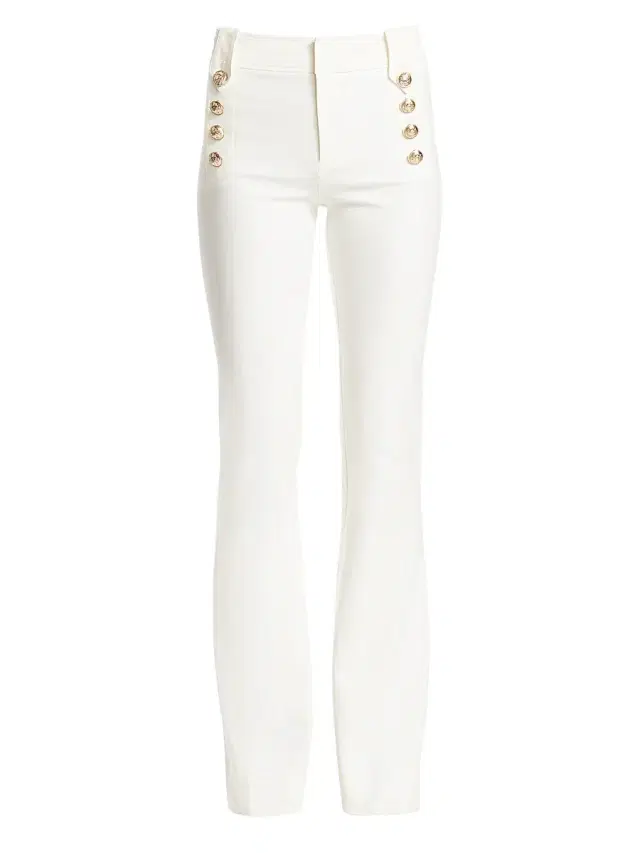Derek Lam 10 Crosby Women's Robertson Flare Pants - White
