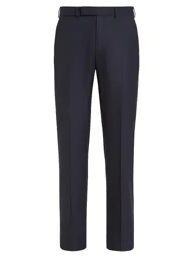 Zegna Men's 15Milmil15 Wool Pants - Navy Blue - Size 44 | Thumbnail 1 Zegna Men's 15Milmil15 Wool Pants - Navy Blue - Size 44 | Thumbnail 1