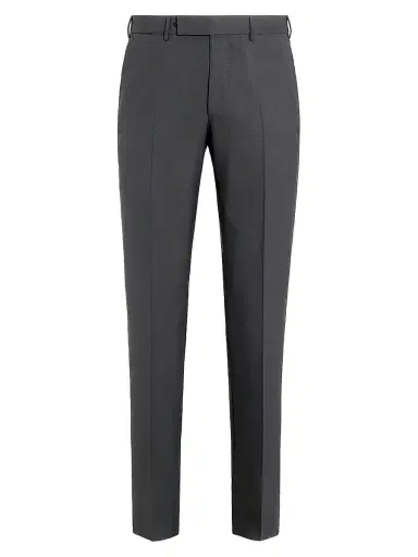 Zegna Men's High Performance Wool Pants - Dark Grey - Size 44 | Thumbnail 1