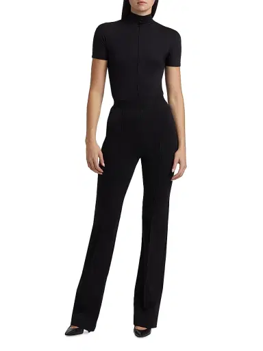 Wardrobe.NYC Women's RHW Stretch High-Rise Straight-Leg Pants | Thumbnail 2 Wardrobe.NYC Women's RHW Stretch High-Rise Straight-Leg Pants | Thumbnail 2