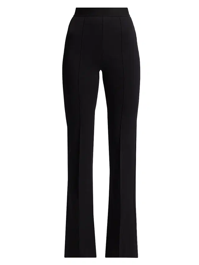 Women's RHW Stretch High-Rise Straight-Leg Pants - Black