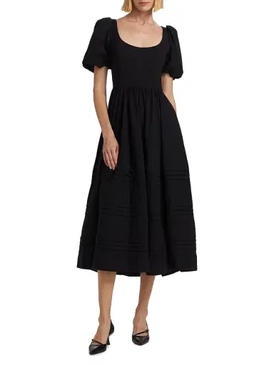 Reformation Women's Everlyn Cotton Midi-Dress | Thumbnail 3 Reformation Women's Everlyn Cotton Midi-Dress | Thumbnail 3