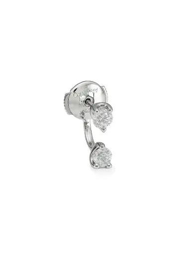 Anita Ko Women's 18K White Gold & Diamond Single Orbit Earring | Thumbnail 1