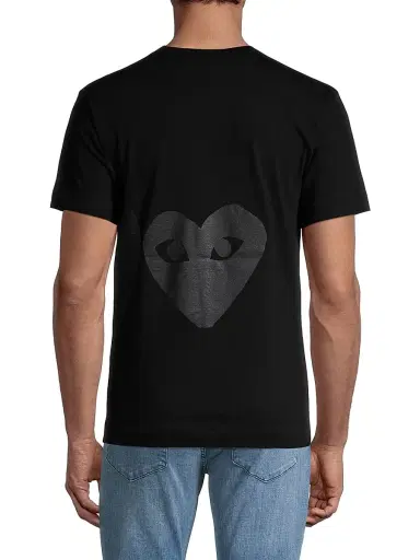 Comme des Garçons PLAY Men Two Hearts Print Graphic Tee | Thumbnail 5 Comme des Garçons PLAY Men Two Hearts Print Graphic Tee | Thumbnail 5