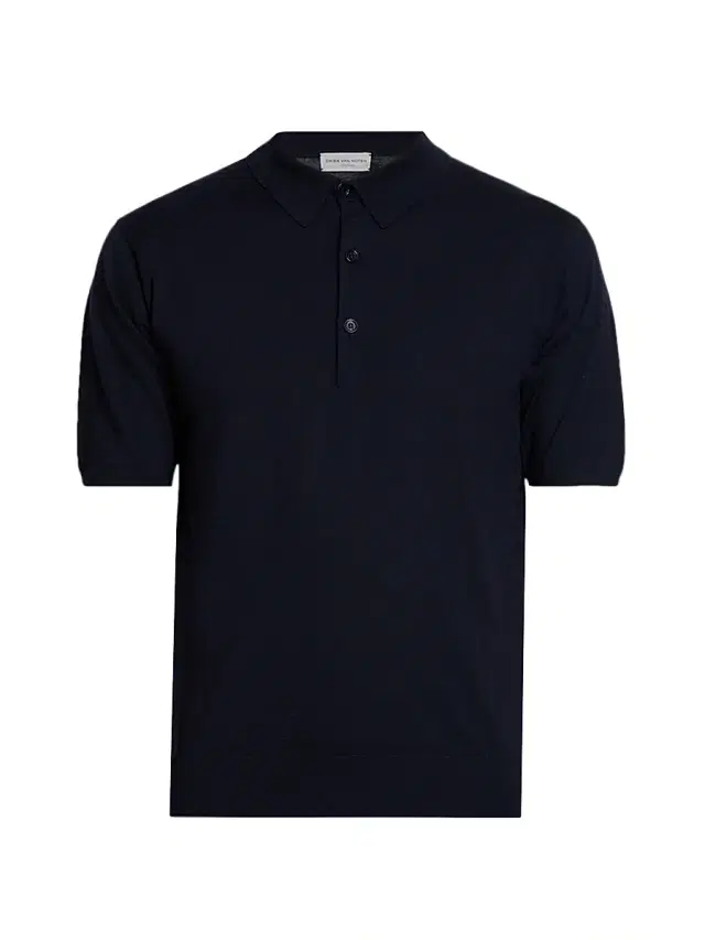 Men's Murice Merino Wool Polo Shirt - Navy
