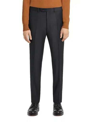 Zegna Men's Trofeo 600 Tailoring Evening Suit - Navy Blue - Size 50 | Thumbnail 4