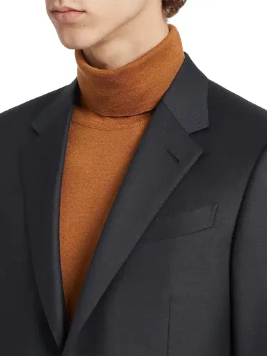 Zegna Men's Trofeo 600 Tailoring Evening Suit - Navy Blue - Size 50 | Thumbnail 5
